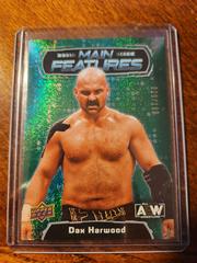 Dax Harwood [Green] Wrestling Cards 2022 Upper Deck AEW Main Features Prices