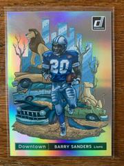 Barry Sanders #14 Football Cards 2021 Panini Donruss Downtown Prices