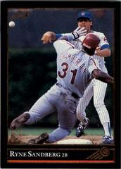 Ryne Sandberg #2 Baseball Cards 1992 Donruss Gold Leaf Stars Previews Prices