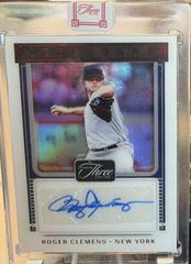 Roger Clemens [Red] #LS-RC Baseball Cards 2022 Panini Three and Two Legendary Signatures Prices