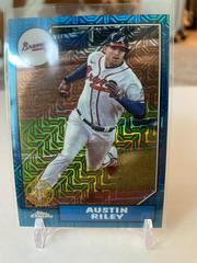 Austin Riley [Blue] Baseball Cards 2022 Topps Silver Pack 1987 Chrome Series 2 Prices