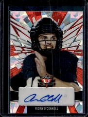 Aidan O'Connell [Crystal Red] #PA-AO1 Football Cards 2022 Leaf Valiant Autographs Portrait Prices