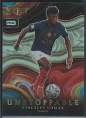 Kingsley Coman #3 Soccer Cards 2022 Panini Select FIFA Unstoppable Prices