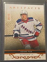 Adam Fox [Autumn] #25 Hockey Cards 2021 Upper Deck Artifacts Prices