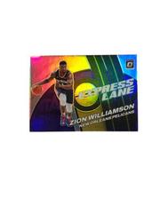 Zion Williamson [Holo] Basketball Cards 2021 Panini Donruss Optic Express Lane Prices