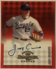 Jeff Conine [Autograph] Baseball Cards 1998 Donruss Signature Prices