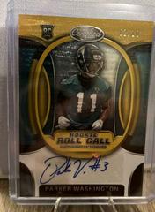 Parker Washington [Gold Etch] #RS-14 Football Cards 2023 Panini Certified Rookie Signatures Prices