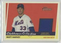 Matt Harvey #CCR-MH Baseball Cards 2016 Topps Heritage Clubhouse Collection Relics Prices