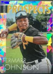 Termarr Johnson [Atomic] Baseball Cards 2023 Bowman Modern Prospects Prices