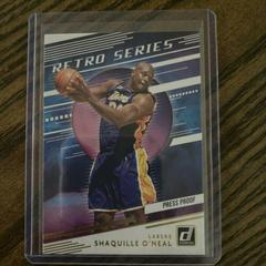 Shaquille O'Neal [Press Proof] Basketball Cards 2020 Donruss Retro Series Prices