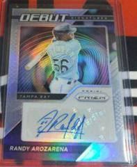 Randy Arozarena [Silver Prizm] #DS-RA Baseball Cards 2021 Panini Prizm Debut Signatures Prices