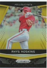 Rhys Hoskins [Gold] Baseball Cards 2018 Panini Chronicles Prizm Prices