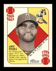 Albert Pujols [Mini Blue Back] #46 Baseball Cards 2015 Topps Heritage '51 Collection Prices