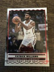 Patrick Williams [Red] #SS-20 Basketball Cards 2020 Panini Contenders Draft Picks Front Row Seat Prices