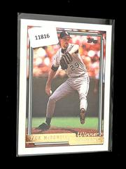 Jack McDowell [Winner] #11 Baseball Cards 1992 Topps Gold Prices