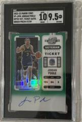 Jordan Poole [Green] #9 Basketball Cards 2022 Panini Contenders Optic Veteran Ticket Autograph Prices