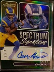 Cam Akers [Green] Football Cards 2022 Panini Absolute Spectrum Signatures Prices