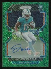 Jaylen Waddle [Autograph Green Shimmer] #338 Football Cards 2021 Panini Prizm Prices