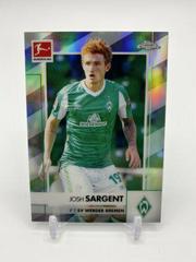 Josh Sargent [Refractor] #23 Soccer Cards 2020 Topps Chrome Bundesliga Prices