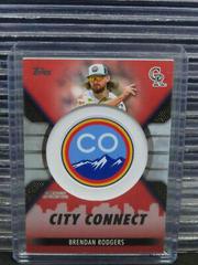 Brendan Rodgers [Red] #CC-BR Baseball Cards 2023 Topps City Connect Commemorative Patch Prices