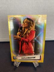 Kayla Braxton [Gold Refractor] Wrestling Cards 2021 Topps Chrome WWE Prices