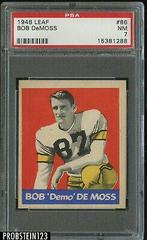 Bob DeMoss #86 Football Cards 1948 Leaf Prices