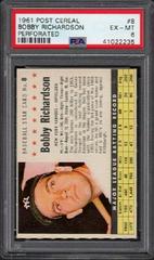 Bobby Richardson [Perforated] Baseball Cards 1961 Post Cereal Prices