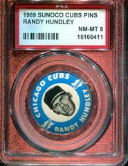Randy Hundley Baseball Cards 1969 Sunoco Cubs Pins Prices