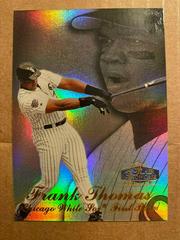 Frank Thomas [Row 3] #3 Baseball Cards 1998 Flair Showcase Prices