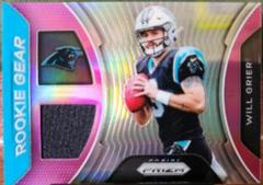 Will Grier [Pink] #RG-WG Football Cards 2019 Panini Prizm Rookie Gear Prices