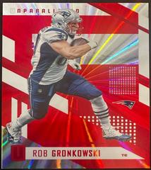 Rob Gronkowski [Red] #2 Football Cards 2017 Panini Unparalleled Prices