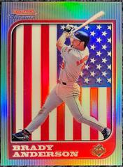 Brady Anderson [Refractor] #86 Baseball Cards 1997 Bowman Chrome International Prices