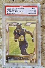 Todd Gurley [Running With Ball] Football Cards 2015 Topps Chrome Prices