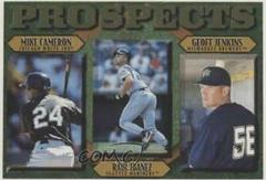 Geoff Jenkins, Mike Cameron, Raul Ibanez #201 Baseball Cards 1997 Topps Prices