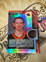 Jake Sanderson [Purple Autograph] #R-JS Hockey Cards 2022 Upper Deck Synergy Prices