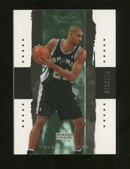 Tim Duncan Basketball Cards 2003 UD Exquisite Collection Prices