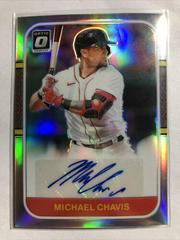 Michael Chavis [Holo] Baseball Cards 2021 Panini Donruss Optic Retro 1987 Signatures Prices