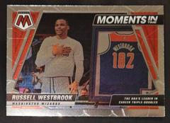 Russell Westbrook Basketball Cards 2021 Panini Mosaic Moments in Time Prices