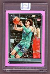 LaMelo Ball [Pink] Basketball Cards 2021 Panini One and One Prices