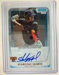 Starling Marte [Autograph] #BCP178 Baseball Cards 2011 Bowman Chrome Prospects Prices
