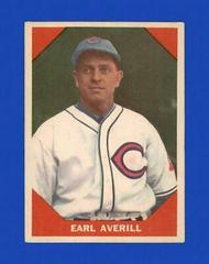 Earl Averill Baseball Cards 1960 Fleer Prices