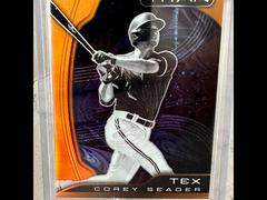 Corey Seager [Neon Orange] #23 Baseball Cards 2022 Panini Chronicles Titan Prices