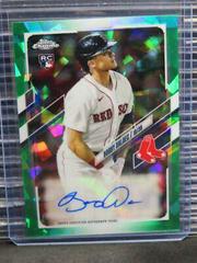 Bobby Dalbec [Green] #RA-BD Baseball Cards 2021 Topps Chrome Sapphire Rookie Autographs Prices
