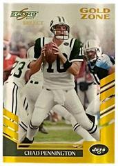Chad Pennington [Gold Zone] #166 Football Cards 2007 Panini Score Select Prices