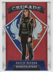 Hailie Deegan [Red] #8 Racing Cards 2022 Panini Chronicles Nascar Rookies and Stars Crusade Prices