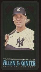 Aaron Judge [Mini Stained Glass] #126 Baseball Cards 2021 Topps Allen & Ginter Prices