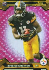 Markus Wheaton [Camo Refractor] Football Cards 2013 Topps Finest Prices
