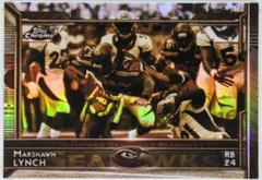Marshawn Lynch [Sepia Refractor] #1 Football Cards 2015 Topps Chrome Prices