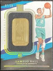 LaMelo Ball [Holo Gold] #98 Basketball Cards 2020 Panini Impeccable Prices