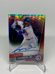 Vladimir Guerrero Jr. [Red Wave Refractor] #FA-VGJ Baseball Cards 2019 Topps Finest Autographs Prices